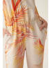 TATUUM Jumpsuit in Creme/ Orange