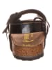 Birkenstock Leren sandalen "Taormina" zwart - wijdte S