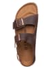 Birkenstock Leder-Sandalen "Milano" in Braun