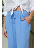 Lin Passion Leinen-Hose in Hellblau