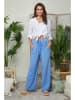 Lin Passion Leinen-Hose in Hellblau