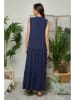 Lin Passion Leinen-Kleid in Dunkelblau