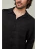 Lin Passion Hemd in Schwarz