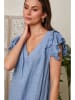 Lin Passion Leinen-Kleid in Hellblau