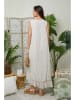 Le Monde du Lin Leinen-Kleid in Creme
