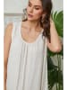 Le Monde du Lin Leinen-Kleid in Creme