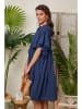 Lin Passion Kleid in Dunkelblau