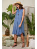 Lin Passion Leinen-Kleid in Blau