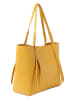 TATUUM Shopper geel - (B)52 x (H)32 cm