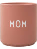 Design Letters Becher "Mom" in Orange - 250 ml