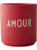 Design Letters Becher "Amour" in Rot - 250 ml