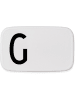 Design Letters Lunchbox in Weiß/ Schwarz - 700 ml