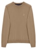 Polo Club Pullover in Hellbraun