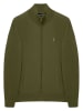 Polo Club Cardigan in Khaki