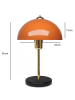 ABERTO DESIGN Lampa stołowa w kolorze pomarańczowym - wys. 38 x Ø 23 cm