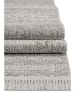 ABERTO DESIGN Kurzflor-Teppich "Bastia" in Hellgrau/ Creme