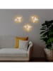 ABERTO DESIGN Ledwandlamp "Pacali" wit - (B)31 x (H)16 cm