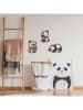 ABERTO DESIGN 3er-Set: Wanddekore "Rusty Panda"