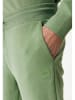 Mexx Spodnie dresowe "Isaac" w kolorze zielonym