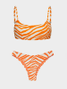 Becksöndergaard Bikini "Zecora" oranje/wit