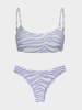 Becksöndergaard Bikini "Zecora" lichtblauw/wit