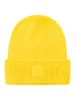 Derbe Beanie in Gelb