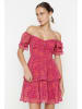 trendyol Kleid in Pink/ Orange