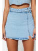 trendyol Jeans-Shorts in Hellblau