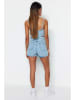 trendyol Jeans-Shorts in Hellblau