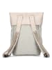 Zwei Plecak "KIR120" w kolorze beżowym - 32 x 38 x 13 cm