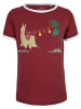elkline Koszulka "Alpaka" w kolorze czerwonym