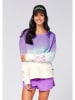 Chiemsee Sweatshirt "Vie" paars/lichtblauw/wit