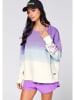 Chiemsee Sweatshirt "Vie" paars/lichtblauw/wit