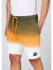 Chiemsee Sweatshort "Adour" kaki/oranje/wit