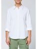 Chiemsee Leinen-Hemd "Mallet" - Regular Fit - in Weiß