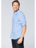 Chiemsee Linnen blouse "Mallet" - regular fit - lichtblauw