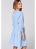 Chiemsee Lniana sukienka "Noumea" w kolorze błękitnym