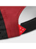 Siroko Czapka kolarska "Capst" w kolorze czerwono-czarno-białym