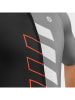 Siroko Koszulka kolarska "M2 Gatterl" w kolorze czarno-szarym