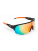 Siroko Okulary sportowe unisex "K3" w kolorze czarnym ze wzorem
