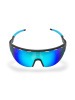 Siroko Unisex-Sportbrille "K3" in Schwarz/ Blau