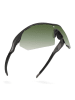 Siroko Okulary sportowe unisex "K3 S" w kolorze czarno-oliwkowym