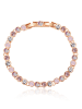 Park Avenue Rosévergulde armband met Swarovski-kristallen