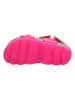 superfit Leder-Sandalen "Jellies" in Pink
