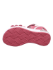 superfit Skórzane sandały w kolorze różowym