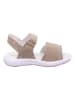 superfit Leren sandalen beige