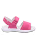 superfit Leder-Sandalen in Pink