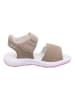 superfit Leder-Sandalen in Beige