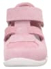 superfit Leder-Halbsandalen "Flexy" in Rosa