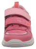 superfit Skórzane buty sportowe "Storm" w kolorze różowym